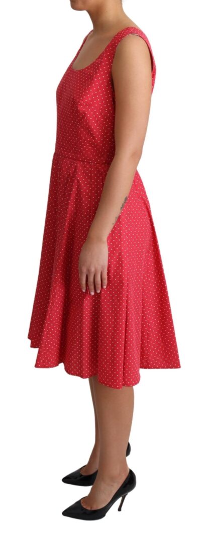 Dolce & Gabbana - Polka-Dot Sleeveless A-Line Dress