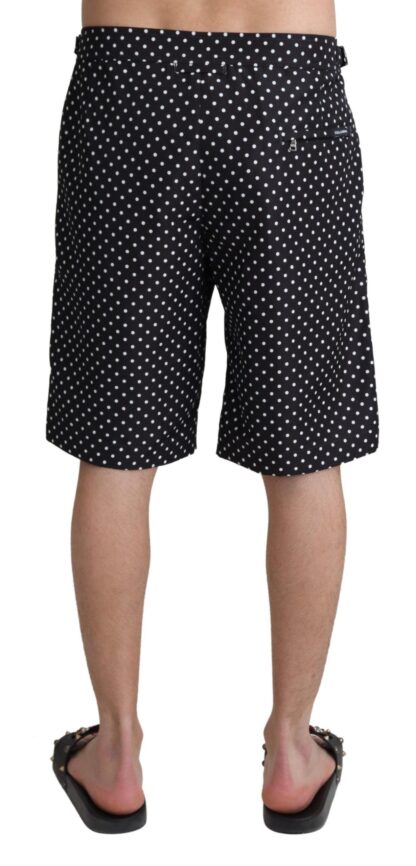 Dolce & Gabbana - Polka Dot Elegance Swim Trunks Boxer