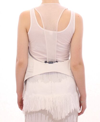 Arzu Kaprol - Chic Fringed Open Back Vest