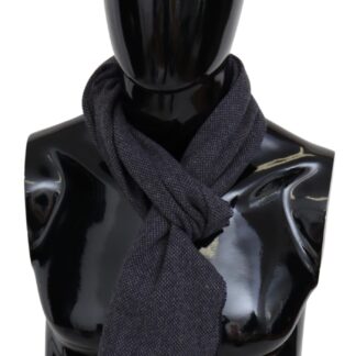 Missoni - Elegant Wool Knit Logo Scarf - Unisex Black