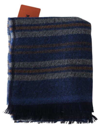 Missoni - Chic Multicolor Wool Scarf Unisex Fringed Design