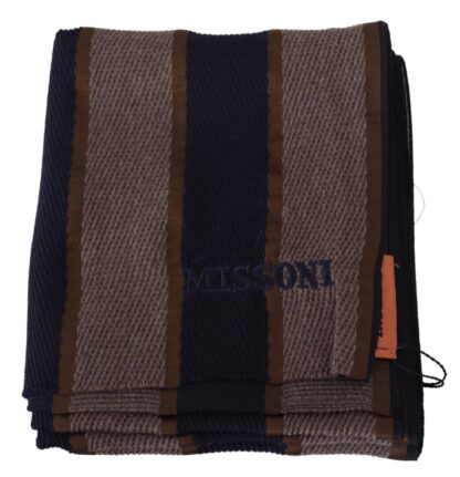 Missoni - Elegant Striped Wool Scarf