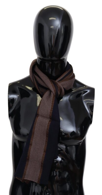 Missoni - Elegant Striped Wool Scarf