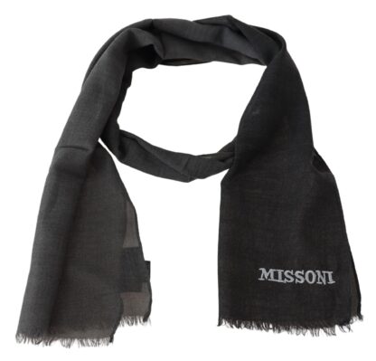 Missoni - Sumptuous Wool Scarf with Fringes