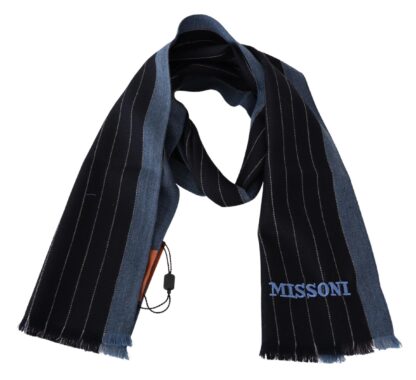 Missoni - Chic Striped Wool-Silk Unisex Scarf