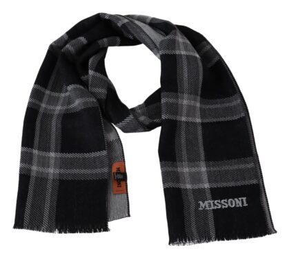 Missoni - Elegant Woolen Striped Scarf