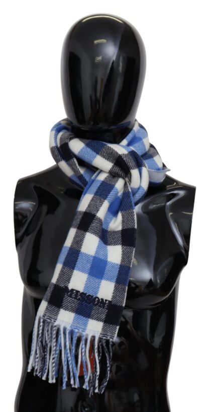 Missoni - Elegant Cashmere Checkered Unisex Scarf