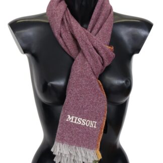 Missoni - Chic Wool Scarf with Baroque Elegance