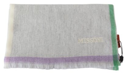 Missoni - Elegant Cashmere Patterned Scarf