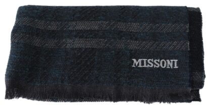 Missoni - Chic Wool-Silk Striped Unisex Scarf