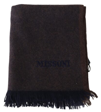 Missoni - Luxurious Cashmere Unisex Scarf in Brown