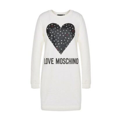 Love Moschino - White Cotton Women Dress