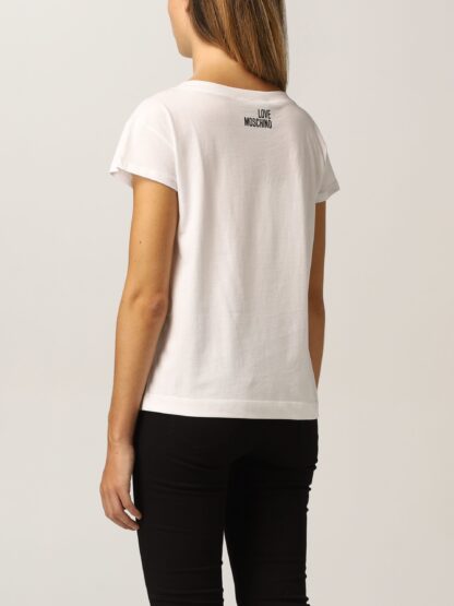 Love Moschino - Chic Minimal Logo Cotton Tee