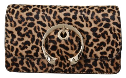 Jimmy Choo - Chic Leopard Brown Belt Bag