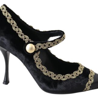 Dolce & Gabbana - Elegant Satin Silk Open Toe Heels