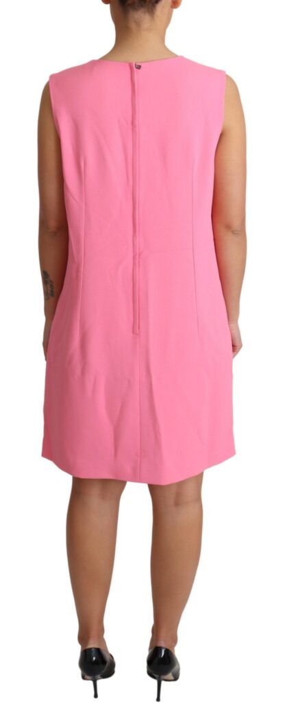 Dolce & Gabbana - Elegant Pink Shift Knee Length Dress