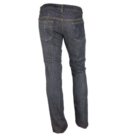 Cavalli Class - Chic Grey Regular Fit Denim Delight