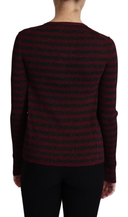 Dolce & Gabbana - Elegant Striped Viscose Cardigan