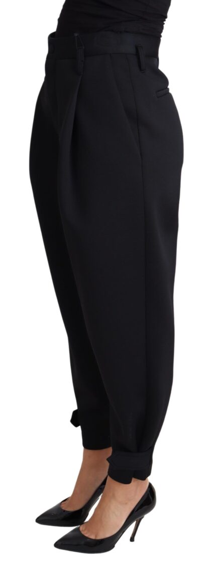 Dolce & Gabbana - Elegant High-Waist Cropped Trousers