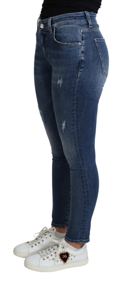 Dolce & Gabbana - Sleek High Waist Skinny Jeans in Blue