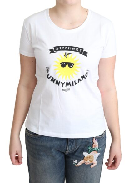 Moschino - Sunny Milano Print Cotton Tee