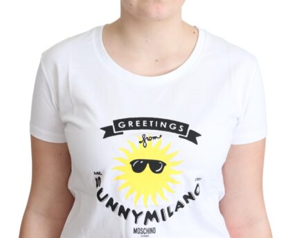 Moschino - Sunny Milano Print Cotton Tee