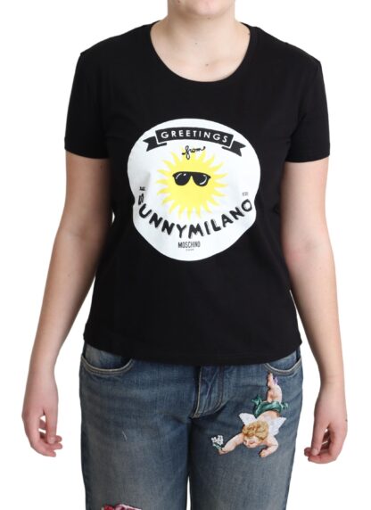 Moschino - Chic Moschino Cotton Tee with Milano Print