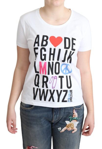 Moschino - Chic Alphabet Print Cotton Tee