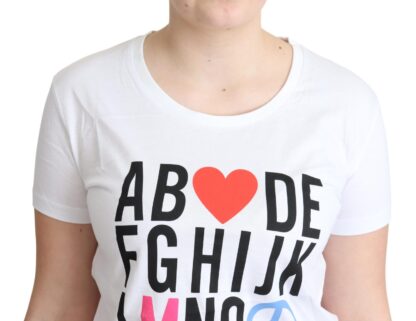 Moschino - Chic Alphabet Print Cotton Tee