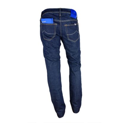 Jacob Cohen - Blue Cotton Men Slim-Fit Jean