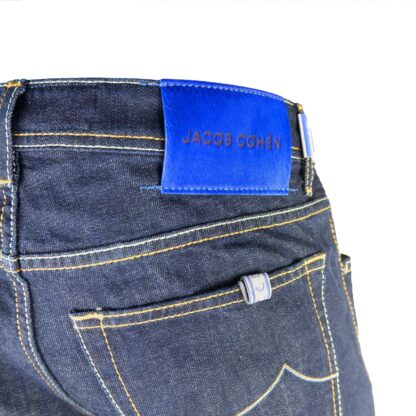 Jacob Cohen - Blue Cotton Men Slim-Fit Jean