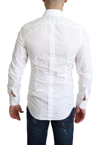 Dolce & Gabbana - Elegant White Cotton Dress Shirt