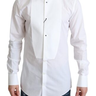 Dolce & Gabbana - Elegant Slim Fit White Dress Shirt