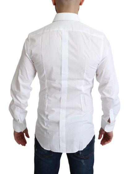 Dolce & Gabbana - Elegant White Cotton Dress Shirt