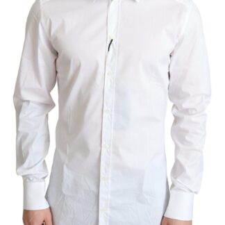 Dolce & Gabbana - Elegant Jacquard Silk Casual Shirt