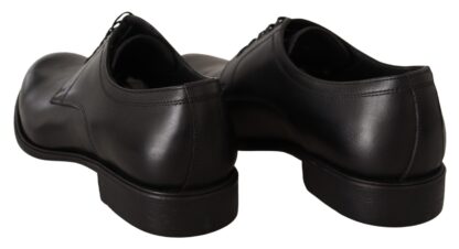 Dolce & Gabbana - Elegant Black Derby Formal Shoes