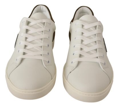 Dolce & Gabbana - Chic White Leather Sneakers for Men