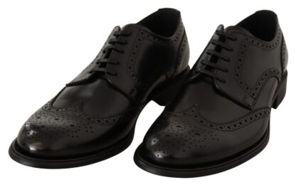 Dolce & Gabbana - Elegant Wingtip Derby Oxford Shoes