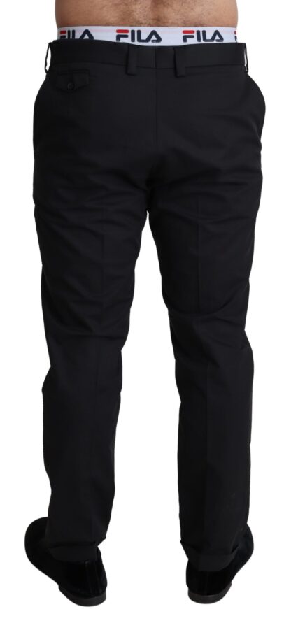 Dolce & Gabbana - Elegant Black Stretch Cotton Trousers