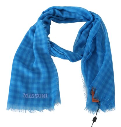 Missoni - Chic Checkered Cashmere Scarf