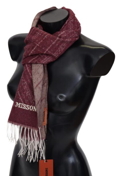 Missoni - Elegant Cashmere Fringed Scarf