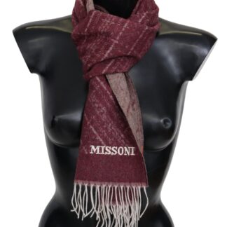 Missoni - Elegant Cashmere Scarf with Signature Pattern