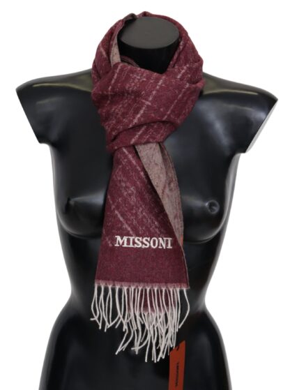 Missoni - Elegant Cashmere Fringed Scarf