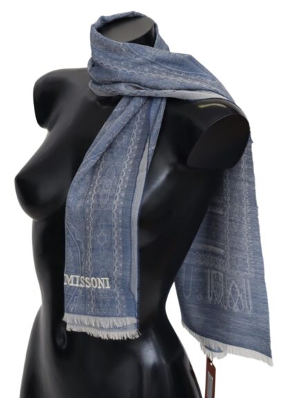 Missoni - Elegant Cashmere Patterned Scarf