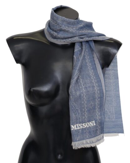 Missoni - Elegant Cashmere Patterned Scarf