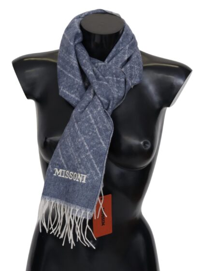 Missoni - Elegant Cashmere Scarf with Signature Pattern