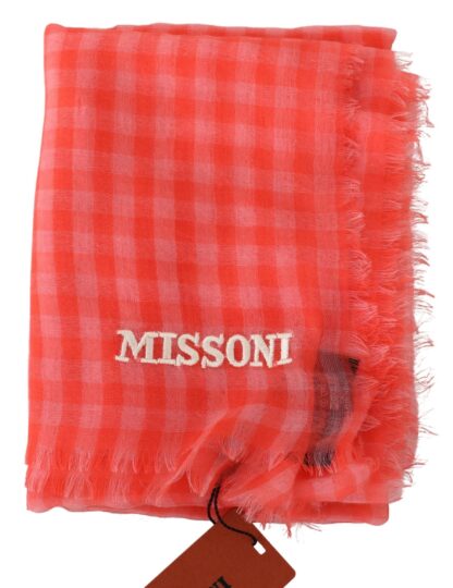 Missoni - Luxurious Cashmere Checkered Scarf