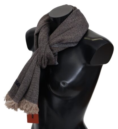 Missoni - Elegant Cashmere Zigzag Scarf Unisex