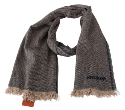 Missoni - Elegant Cashmere Zigzag Scarf Unisex