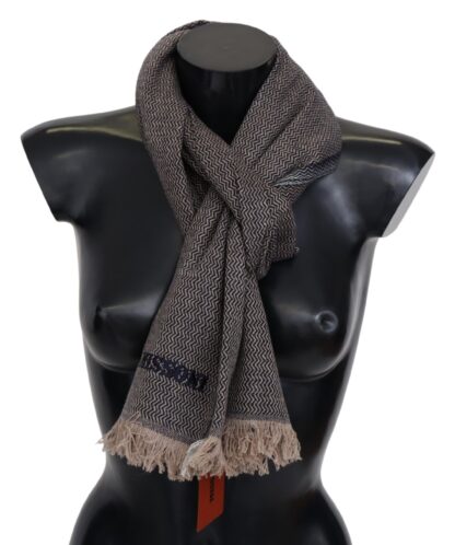 Missoni - Elegant Cashmere Zigzag Scarf Unisex